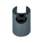 Тримач для ручного душу Qtap Spojeni округлий QT829910842854GRP Graphite