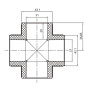 Хрестовина PPR Thermo Alliance 32