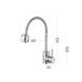Смеситель для кухни Lidz Aria 015F41 с гибким изливом (k35) LDARI015F41NKS45306 Nickel
