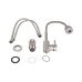 Смеситель для кухни Lidz Aria 015F41 с гибким изливом (k35) LDARI015F41NKS45306 Nickel