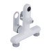 Смеситель для ванны Qtap Jay (c душевым гарнитуром) QTJAY259CRW45553 Chrome/White