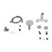 Смеситель для ванны Qtap Jay (c душевым гарнитуром) QTJAY259CRW45553 Chrome/White