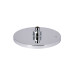 Лейка для верхнего душа Qtap Hlavova D 230 мм округлая QTHLA107CRM45787 Chrome/White