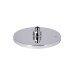 Лейка для верхнего душа Qtap Hlavova D 230 мм округлая QTHLA107CRM45787 Chrome/White
