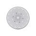 Лейка для верхнего душа Qtap Hlavova D 230 мм округлая QTHLA107CRM45787 Chrome/White