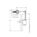 Клапан Lidz LT03 боковой подачи 1/2 и 3/8