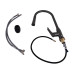 Смеситель для кухни Qtap Vlasta New с выдвижным изливом QTVLA344GMB45647 Gunmetal Black PVD