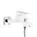 Смеситель для ванны Qtap Gemini (c душевым гарнитуром) QTGEM259CRW45683 Chrome/White