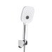 Смеситель для ванны Qtap Gemini (c душевым гарнитуром) QTGEM259CRW45683 Chrome/White