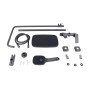 Душова система універсальна Qtap Gemini на три споживачі (з виливом) QTGEM111GMB45688 Gunmetal Black PVD
