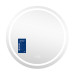 Зеркало Qtap Mideya R800 с LED-подсветкой Touch, с антизапотеванием, диммером QT2078NCR8080W