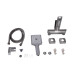 Смеситель для ванны Qtap Presto (c душевым гарнитуром) QTPRE259GRP45584 Gunmetal Black