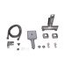 Смеситель для ванны Qtap Presto (c душевым гарнитуром) QTPRE259GRP45584 Gunmetal Black