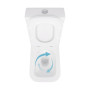 Унітаз-компакт Qtap Cardinal Ultra Quiet безободковий з сидінням Soft-close QT04222168AUQ3W