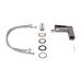 Смеситель для биде Qtap Slavonice QTSLA255GMB45923 Gunmetal Black PVD