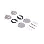 Сидіння для унітаза Qtap Tern 420х340х35 мм, Matt Black, з мікроліфтом, Slim Duroplast, Quick Release QT99HY2322MB