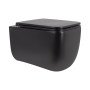 Унітаз підвісний Qtap Gemini безободковий з сидінням Soft-close QT2533076EUQMB
