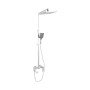 Душова система універсальна Qtap Swan Cascada на три споживачі (з виливом) QTSWA111CRM45566 Chrome