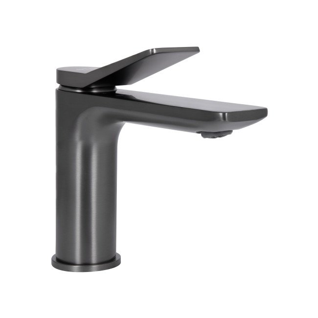 Смеситель для раковины Qtap Presto QTPRE270GRP45581 Gunmetal Black