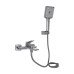 Смеситель для ванны Qtap Presto (c душевым гарнитуром) QTPRE259GRP45584 Gunmetal Black