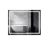 Зеркало Qtap Mideya (MI1) 900х700 с LED-подсветкой Touch, с антизапотеванием, с диммером QT2078NCF9070W