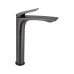 Смеситель для раковины Qtap Vlasta New высокий QTVLA269GMB45653 Gunmetal Black PVD
