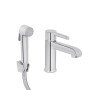 Змішувач для раковини Qtap Grand (з гігієнічним душем) QTGRA272CRM45670 Chrome