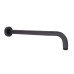 Кронштейн для верхнего душа Qtap Trubice 370 мм округлый QTTRU120BLM45927 Black Matt