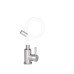 Смеситель для кухни Lidz Aria 015F3 с гибким изливом (k35) LDARI015F3WHI43362 White / Nickel