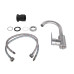 Смеситель для кухни Lidz Vida 015F2 (k35) LDVID015F2NKS43353 Nickel