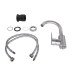 Смеситель для кухни Lidz Vida 015F2 (k35) LDVID015F2NKS43353 Nickel