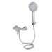 Змішувач для душу Lidz Aria 010 (з душовим гарнітуром) (k35) LDARI010NKS43361 Nickel