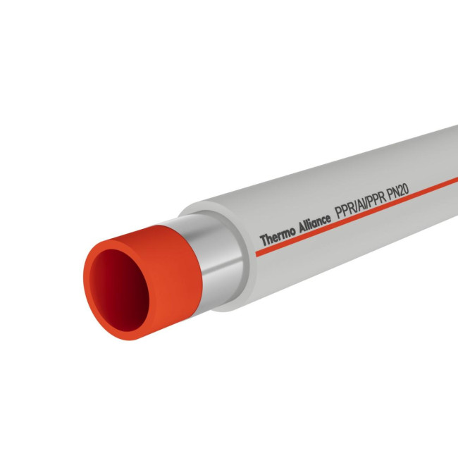 Труба PPR Thermo Alliance PPR/AL/PPR армована алюмінієм 50