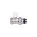 Кран радиаторный Icma 3/4" с антипротечкой прямой без ручки №815+940