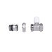 Кран радиаторный Icma 3/4" с антипротечкой прямой без ручки №815+940