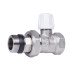 Кран радиаторный Icma 3/4" с антипротечкой прямой без ручки №815+940