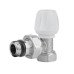 Кран радіаторний Icma 1/2" з антипротіканням кутовий №803+940