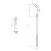 Крепеж Thermo Alliance Standart на чугунный радиатор 10х280 мм SD113280