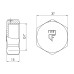 Заглушка Thermo Alliance Forte 1" ВР SF35225
