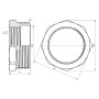 Футорка Thermo Alliance Forte 2"х1" 1/2 ЗВ SF3745040