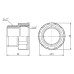 Перехід Thermo Alliance Forte 1/2" ВЗ SF3601515