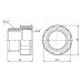 Перехід Thermo Alliance Forte 1/2" ВЗ SF3601515