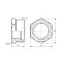 Футорка Thermo Alliance Forte 1" 1/4х3/4" ЗВ SF3743220