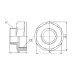 Перехід Thermo Alliance Forte 1" 1/2х1" ВЗ SF3604025