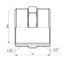 Ніпель Thermo Alliance Forte 1 1/2" SF35840