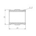 Муфта Thermo Alliance Forte 1/2" ВВ хром SF356H15