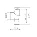 Перехід Thermo Alliance Forte 1" 1/2х3/4" ВЗ SF3604020