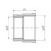 Муфта редукційна Thermo Alliance Forte 1 1/2х1" 1/4 ВВ SF3574032