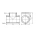 Трійник Thermo Alliance Forte 3/4" ВВ SF36120