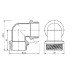 Уголок Thermo Alliance Forte 1" НН SF37325